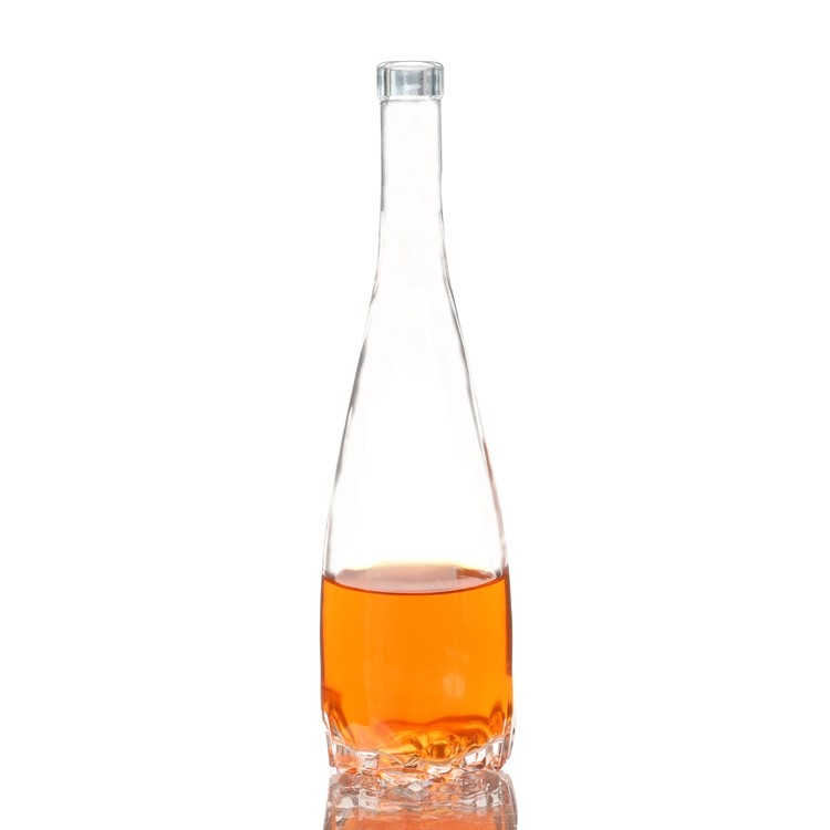 600ml Customised Unique Shape Vodka Whisky Glass Bottle