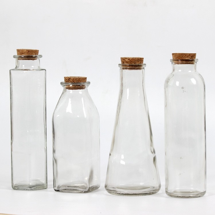 350 ml Round Gradient Colored Frost Beverage Drinks Glass Bottle with