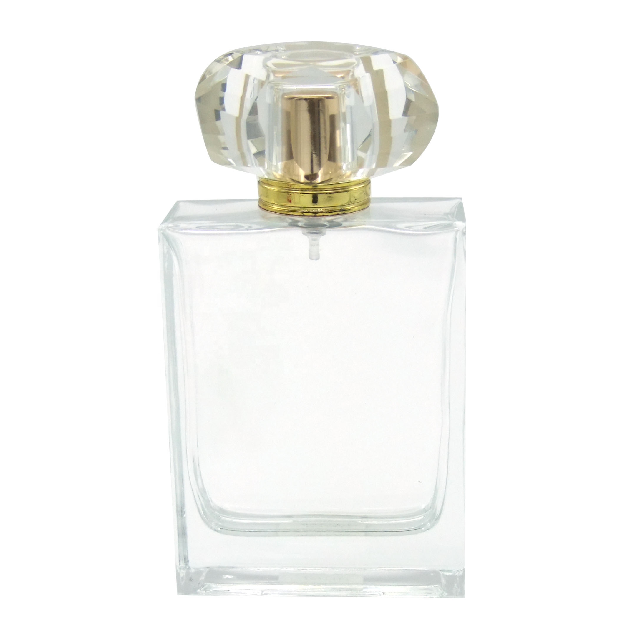 Wholesale 100ml Perfume Bottle Rectangular Glass Bottles Perfume 100ml