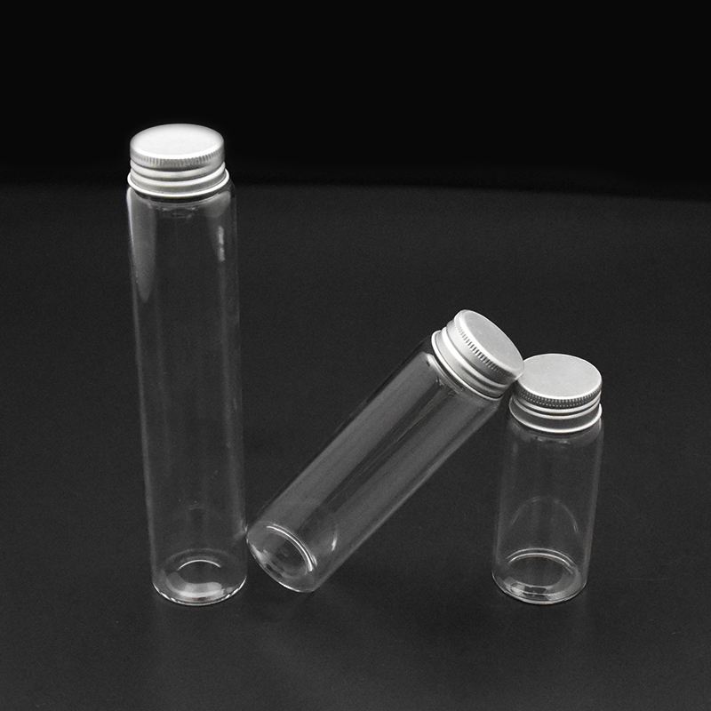 25ml 40ml 50ml 70ml 100ml 145ml Small Cylinder Borosilicate Glass Tube