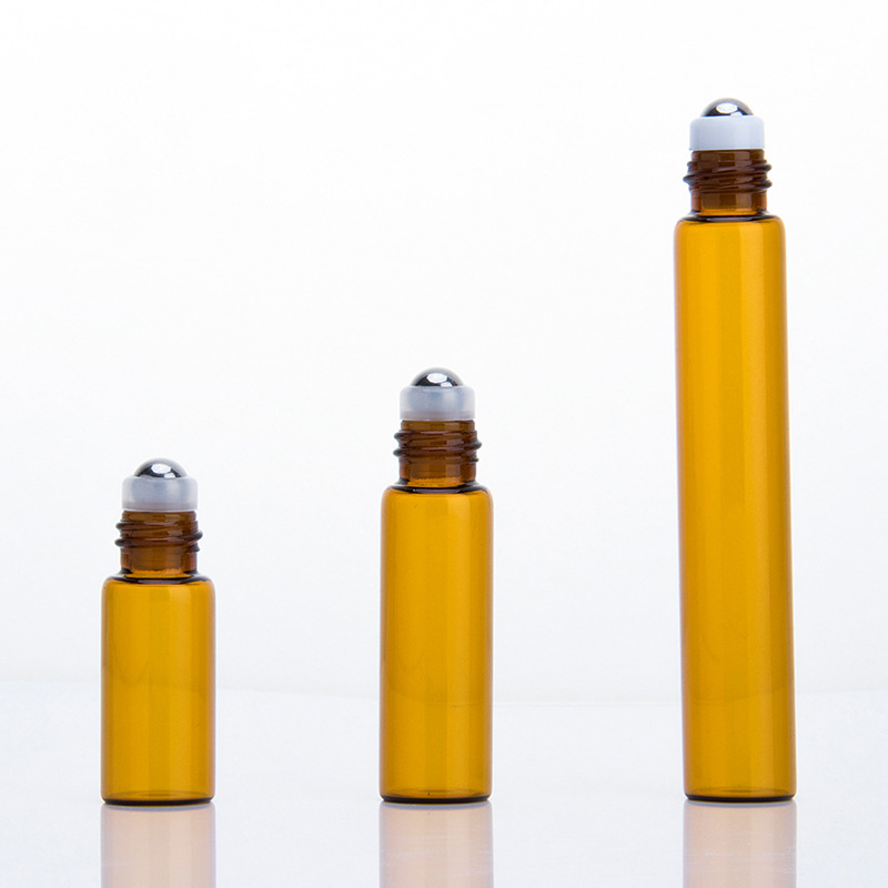 10ml Glass Roll on Bottles Aromatherapy Essential Oil Roller ball