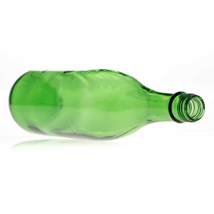 Wholesale Round Green Coloured 750 ml Spirit Liquor