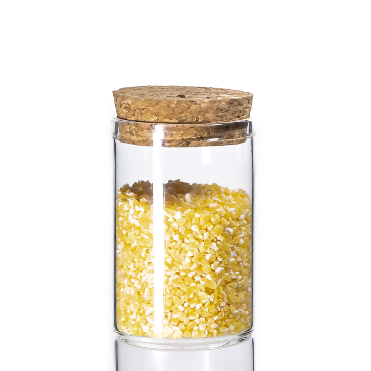 borosilicate kitchen storage container cylinder round 70 ml 2.4oz food