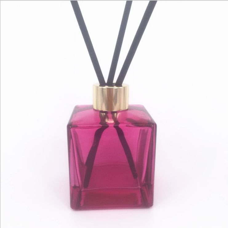 Luxury Empty Custom Color Reed Diffuser Glass Bottle Aromatherapy 200 ML, High Quality glass