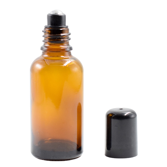 10ML Refillable Empty Roller Ball Bottle Glass Essential Oil Perfume