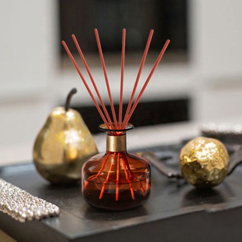 250ml Empty Aroma Reed Diffuser Bottle Glass Perfume Bottles with Color, High Quality empty