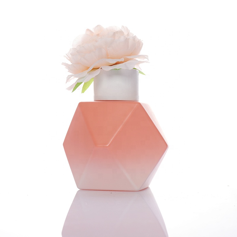 newest liquid air freshener aroma reed diffuser clear glass bottle