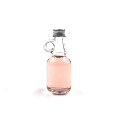 California mini wine bottle 40ml glass sample liquor bottle for alcohol drink