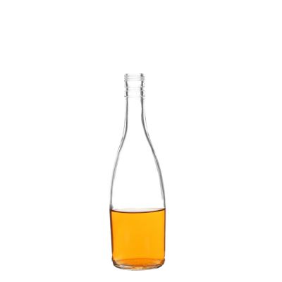 Clear Glass Bottles Liquor Bottles Whiskey Decanter Glass Bottle 500ml 