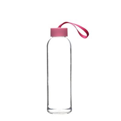 China Manufacturing Custom Printed Drinking Water Glass Bottle 500ml 