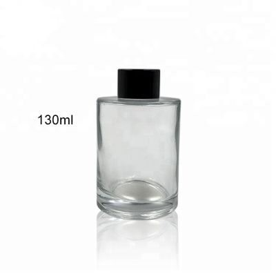 Wholesales 130ml round decorative reed glass diffuser bottles 