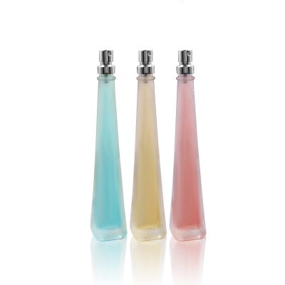 Creative tower shape luxury 30ml glass perfume bottle 