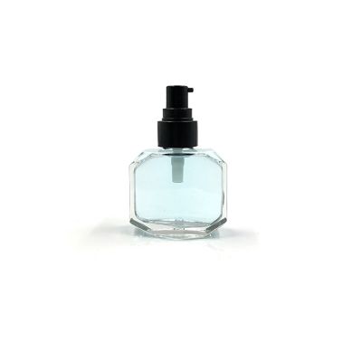 Portable design your own glass oem perfume bottle 60ml 
