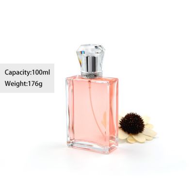 100ml Transparent Glass Perfume Empty Bottle 