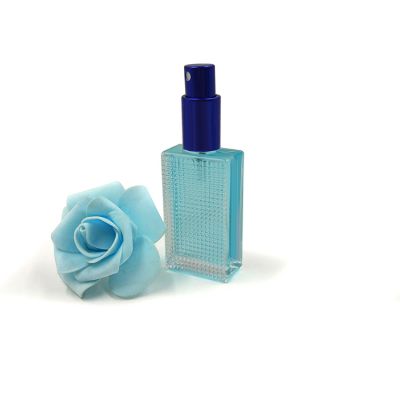 1oz (30ml) Clear Classic Spray Perfume Bottle with Colored Cap and Spray Pump 