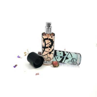 Customized Refillable perfume bottle glass 35ml 