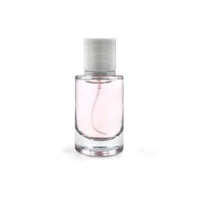  Classical Fashion empty 30 ml transparent glass perfume bottle with cap