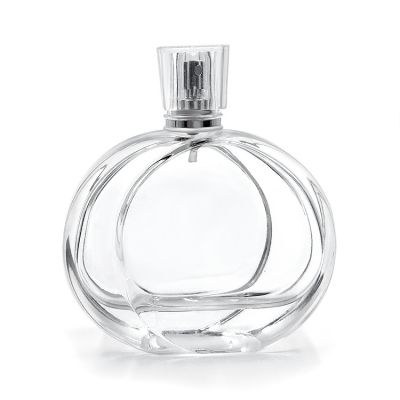 Fancy 100ml women perfume glass bottle 