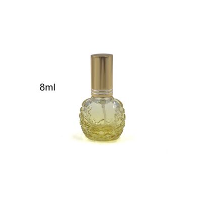 Fancy 8ml mini travel pocket perfume glass spray bottle with good price 