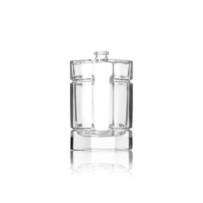 Wholesale empty crystal 100ml glass perfume bottle 