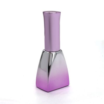 Private label 12ml 0.4oz Color changing square cosmetic arts nail polish empty bottle 