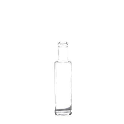 Clear bottle glass oil and vinegar set for kitchen airtight canister 