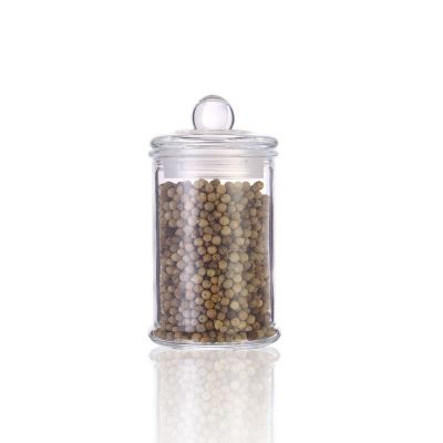 100ml 120ml food storage packing small round glass jar with glass lid