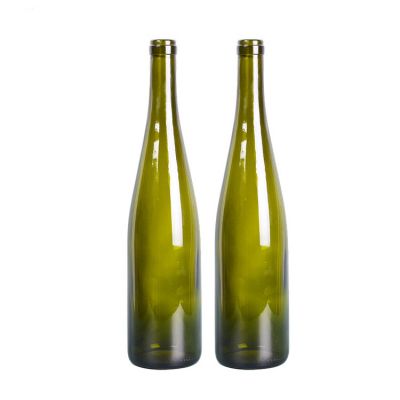 Empty 750ml Rhine glass wine bottle paper bags for wine bottles 