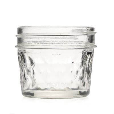 Original Factory Kitchen Food Storage Container Mini Honey Jam Jar 80 ml Empty Glass Mason Jar 