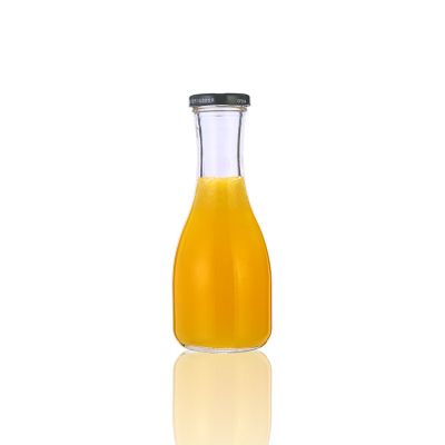 300ml 330ml screw lid juice milk packaging glass bottle price 