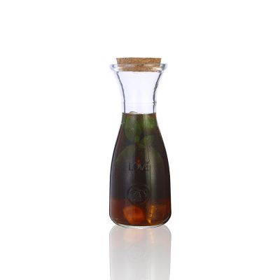 400ml wide mouth clear glas juice bottle wholesale 