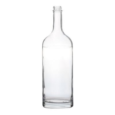 2000ml Custom OEM 2l large clear empty alcohol spirit liquor brewing wine big glass bottle 