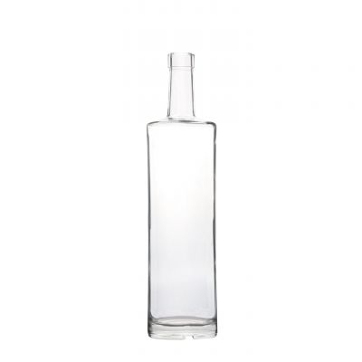 Good Quality White Clear Liquor 750ml Glass spirits bottle 