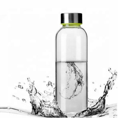 Custom Sport Glass Water Bottle 500ml 