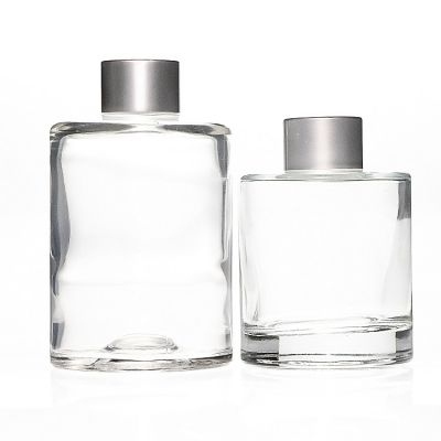 Room Decorative Bottles 140 ml Empty Air Freshener Bottles Glass Aromatherapy Oil Bottle with labels 
