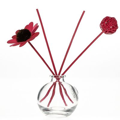 130ml ball shaped curved reed diffuser glass bottles 