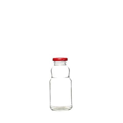 250 ml Empty Drinking High White Glass Beverage Bottles for Juice 