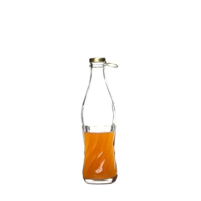 Wholesale 240ml soda soft drink carbonated drinks fruit juice beverage bottle for sale 