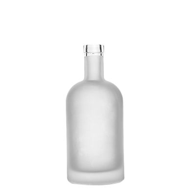 High quality best unique creative ice fruit wine frosted vodka bottle 500ml with cork 