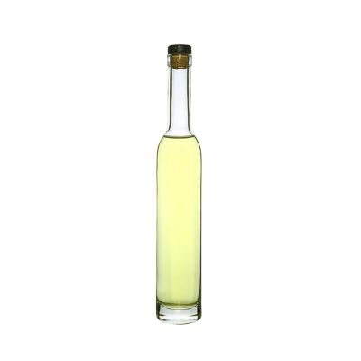 400 ml 13oz Clear Empty Cider Wine Glass Bottle With Caps