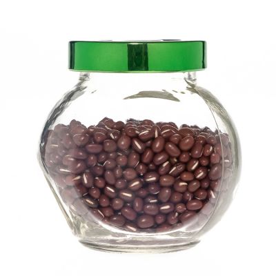 Food Storage Container 80ml Round glass spice shaker bottle jar for Honey