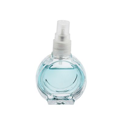 Fancy oval fragrance perfume bottle refillable perfume spray atomizer 30ml wholesale 