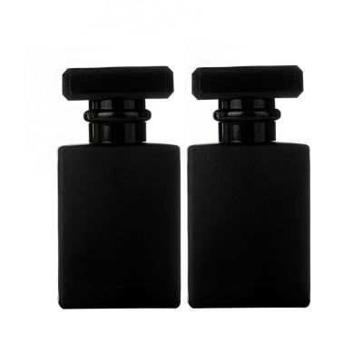 30ML Clear Rectangular Perfume Glass Spray Bottle