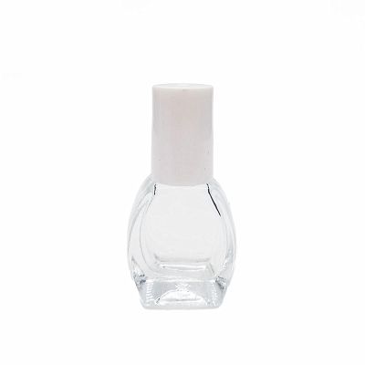 8ml Square shanpe custom made nail polish bottle