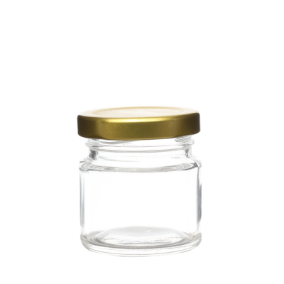 30ml Mini Unique Bird Nest Jars For Honey Food Packaging glass jar