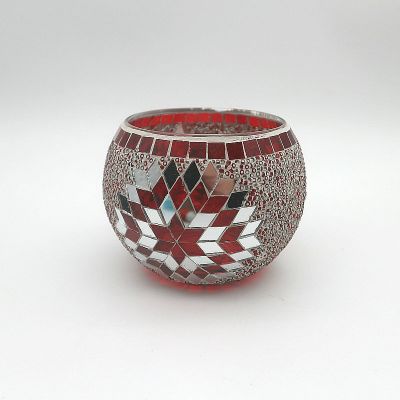 350ml Scented Mosaic Glass Votive Candle Holder