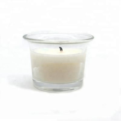 55ml clear Candle Holder Glass Votive for wedding party