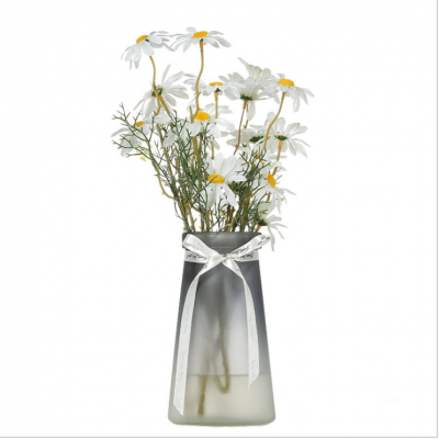Glass Vase Color Decorative flower vase for Artificial flowers Glass table vase