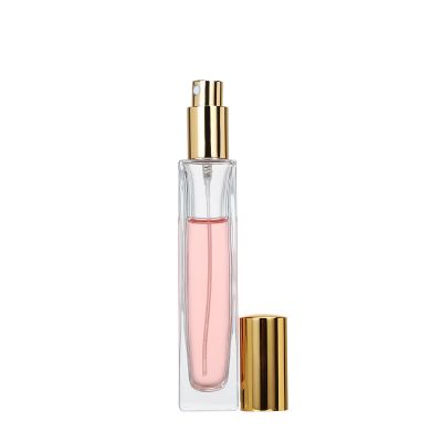 Custom 30ML /50ML /100ML Travel Empty Bulk Attar Luxury Rectangle Perfume Glass Bottles