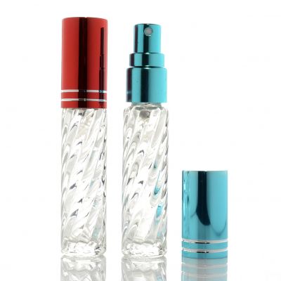 Wholesale Fashion Colorful Perfume Glass Spray Bottles With Spray